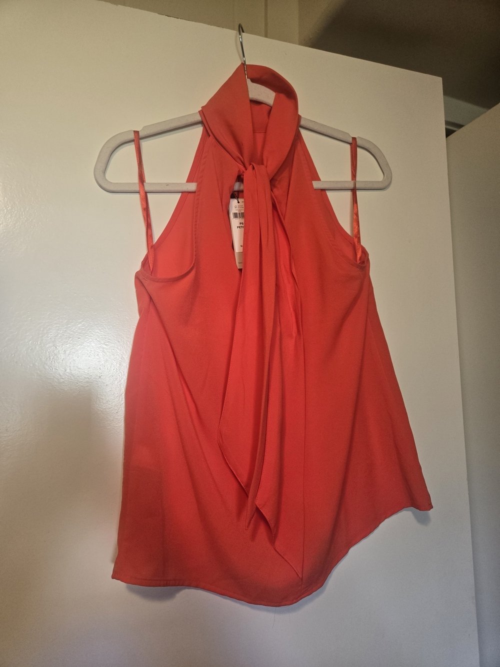 NWT Banana Republic Coral Sleeveless Halter Top